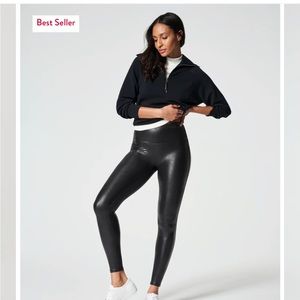 Spanx Faux Leather Leggings